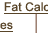 Fat Calories