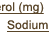 Sodium